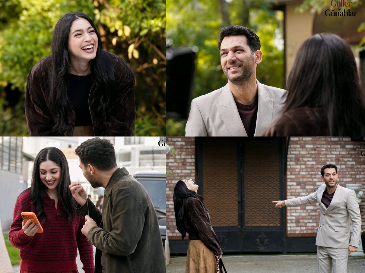 heyecanları, iş birliği ve uyumları

 #GüllerVeGünahlar   
 #CemreBaysel  #MuratYildirim