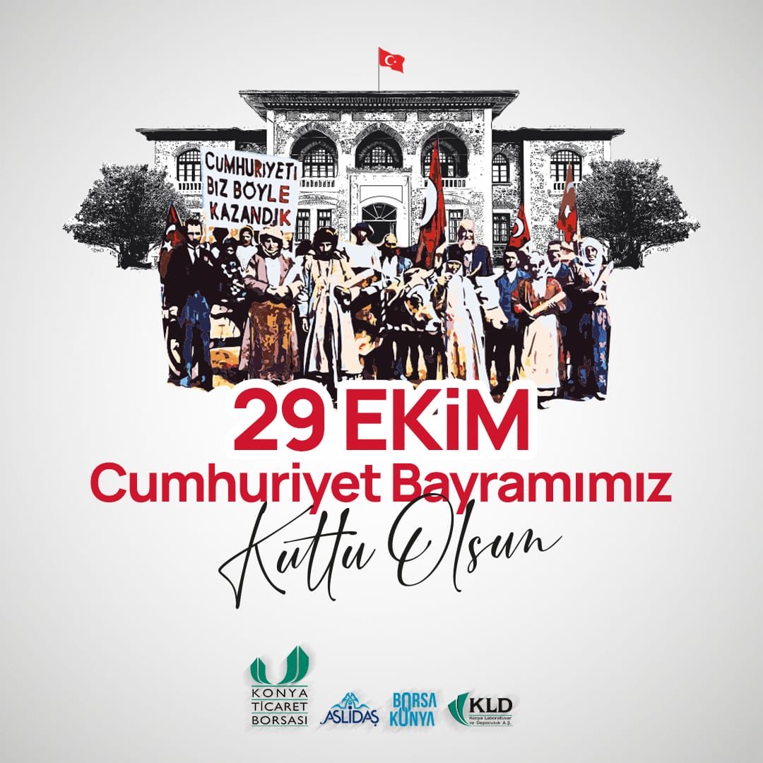 İstiklalimizi #Cumhuriyet'le taçlandıran başta Gazi Mustafa Kemal Atatürk olmak üzere kahraman ecdadımızı, şehitlerimizi rahmetle, minnetle yâd ediyorum.
Türk iş alemi olarak Cumhuriyetimizi güçlendirmeye, ilelebet payidar kılmaya devam edeceğiz.
#Cumhuriyetimiz102Yaşında