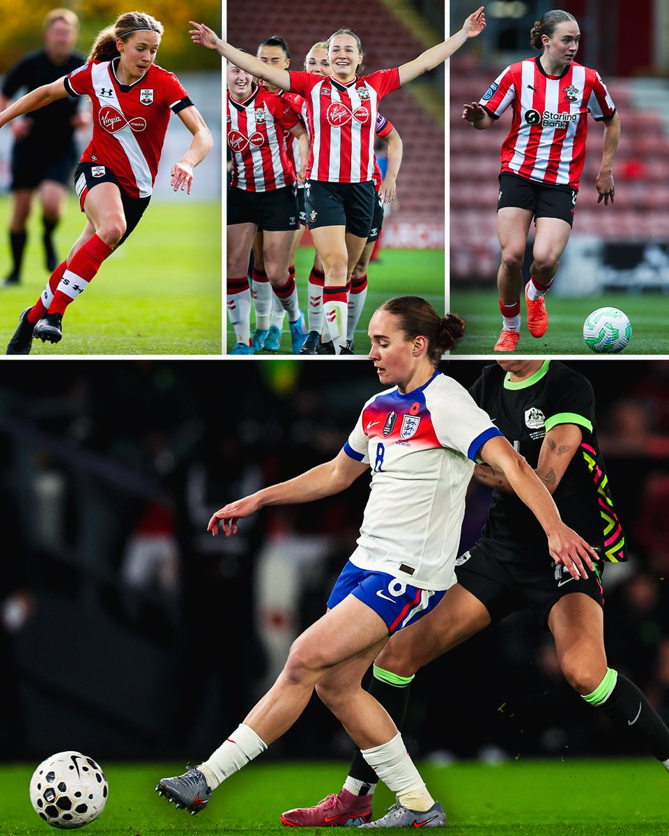 A moment of history for one of our own 🥹

Lucia Kendall becomes the FIRST #SaintsFC Academy graduate to play for the #Lionesses senior team! 🌟
