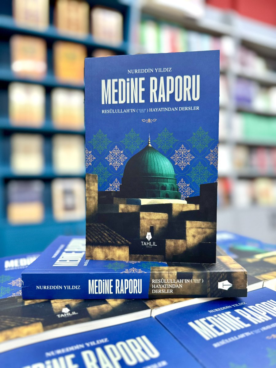 Nureddin Yıldız Hoca’nın uzun zaman sonra yeniden basılan Medine Raporu kitabını 10 takipçimize hediye ediyoruz. 

Şartlarımız:

-Takip et.
-RT et.
-Yoruma aklına gelen ilk hadisi bırak. 

Sonuçlar: 1 Kasım akşamı açıklanacaktır.