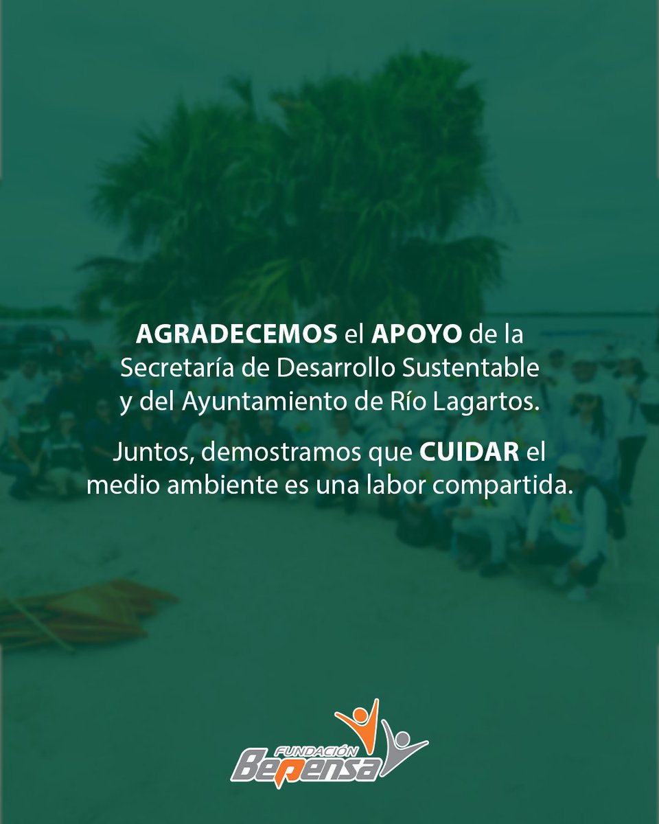 🌱 En Fundación Bepensa seguimos protegiendo Yucatán, voluntarios se unieron para limpiar manglares y playas, cuidando especies como flamencos y tortugas. ¡Cada acción suma para un planeta más limpio y saludable! ♻️💚

#FundaciónBepensa #AcciónPorElMedioAmbiente