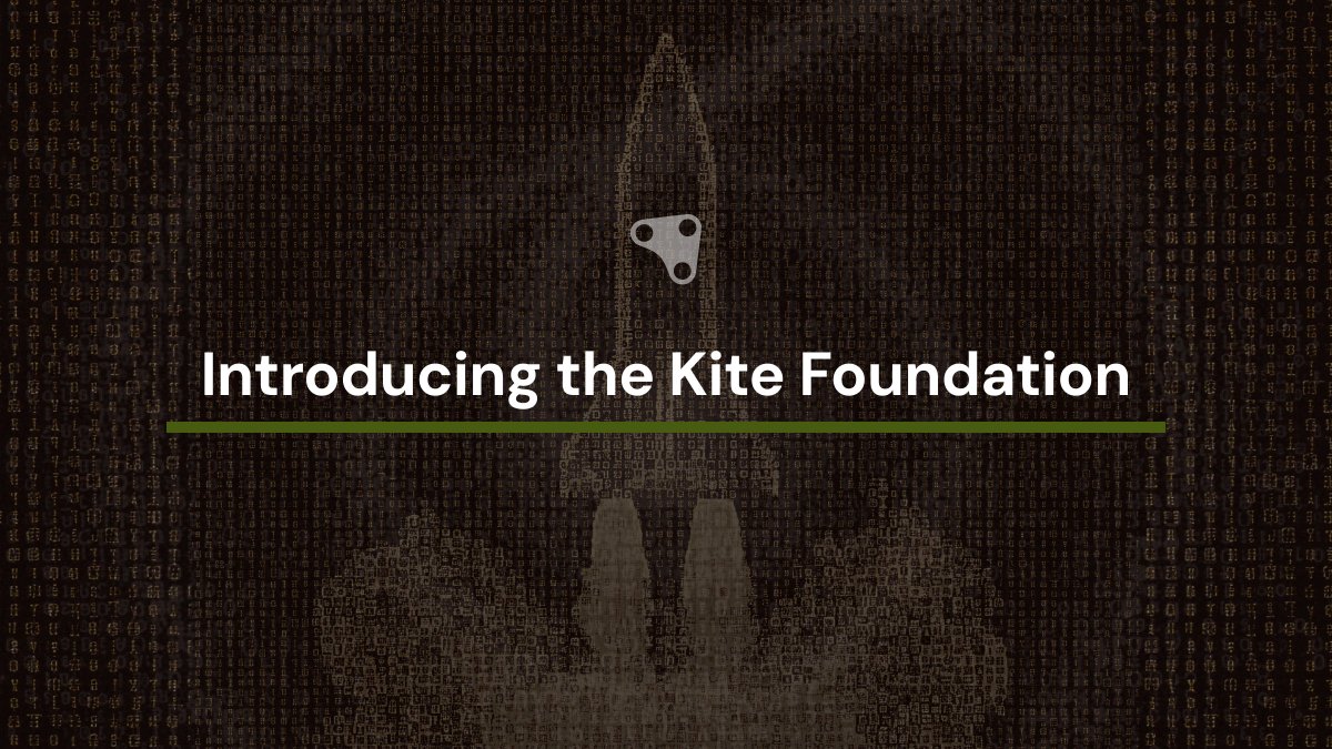 Kite Foundation's Mission: Foundations of Innovation 🌱 

<a href="/GoKiteAI/">KITE AI</a> Foundation supports innovators to shape the future of the autonomous economy.

✅ Autonomous Infrastructure Expansion : The foundation standardizes agent payment systems.

  🔹 Development resources and grant