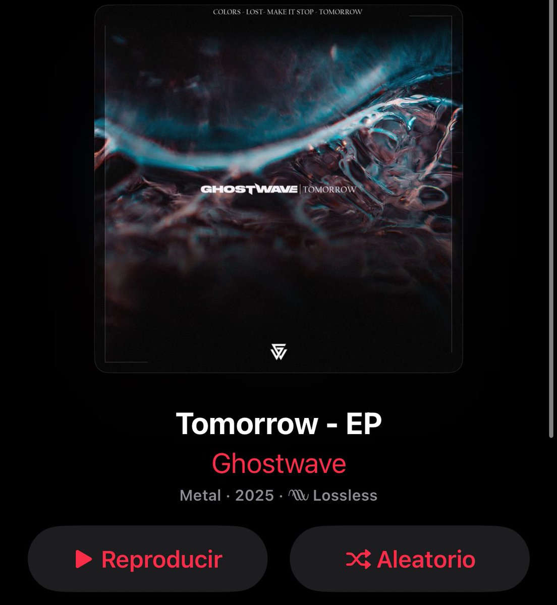 Another great find from <a href="/itzKryptoxic/">Kryp the ERRA guy 🗡️</a>! For those of you that enjoy Erra and Currents you’ll love <a href="/GhostwaveUS/">GHOSTWAVE</a>. Just like with Midwinter, loved this EP as soon as I started. Can’t wait for what’s next and hopefully will be able to catch them performing!