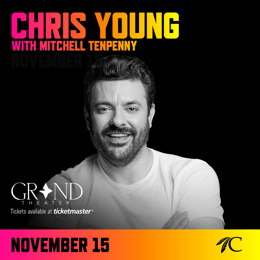 🎶 Chris Young is heading to Choctaw Casino &amp; Resort in Durant on Saturday, Nov 15 with his buddy Mitchell Tenpenny! 🎤🔥

🎧 Al Farb has your shot to win tickets all week at 3:30pm — just be the winning caller at 888-787-1963! 📞

🎟️ Tickets on sale at ticketmaster.com