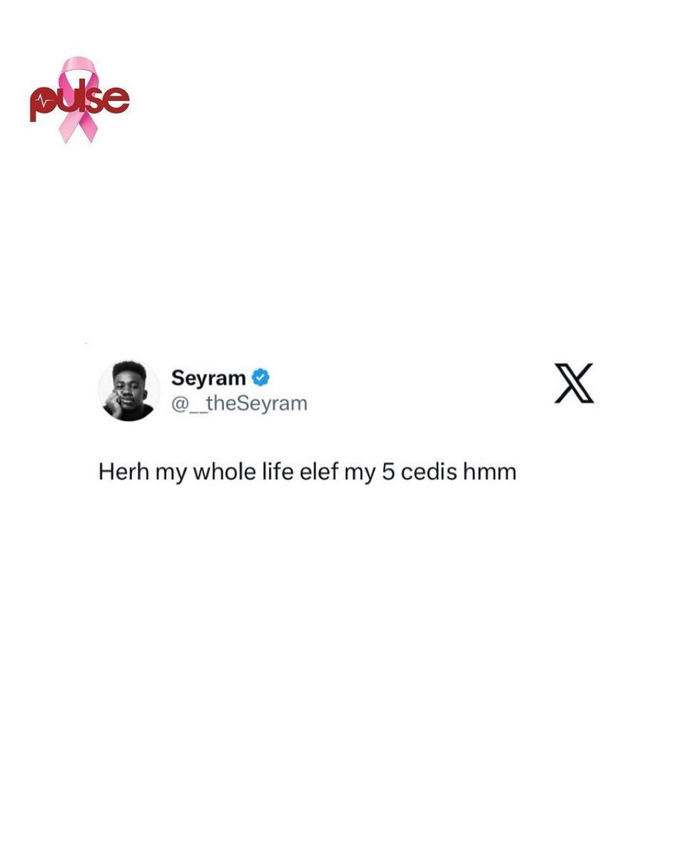 PulseGhana's tweet image. You sef you get, you be rich man 😭🫣
@__theSeyram 
#XPostOnPulse