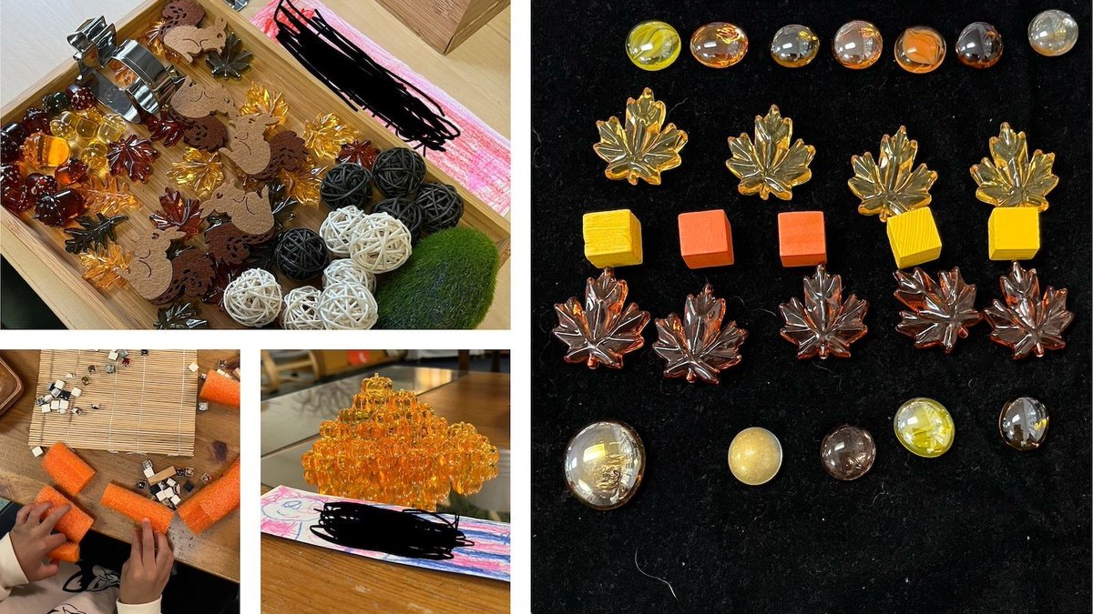 👐🌿 No instructions, just imagination! Kindergarten students explored loose parts by mixing textures, shapes and stories. From stacking pumpkins to sorting leaves, every creation was a unique expression of curiosity and play. Read more… sd38.bc.ca/news/2025-09-2…