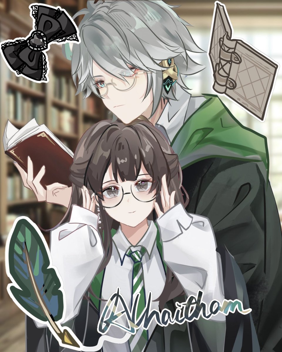 sxilm's tweet image. ꒰୨♰୧꒱⠀
⠀      𓂅₊ He’s MY study partner 
                  okay? i called dibs! ⊹𓄹
©Eymolot on 画加
#yumetwt #riakotwt #meitham #梦女