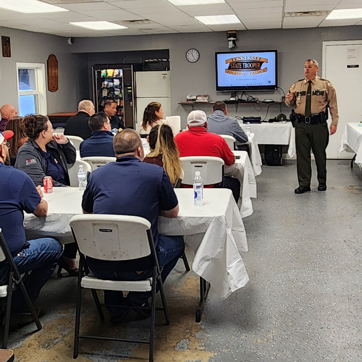 Yesterday, members of the Middle TN Safety Council met at Dillon Transportation for an in-depth look at safety &amp; compliance, featuring a CMV inspection demo with Trp. Gavin Sullivan.

Thanks to Kennedy &amp; Associates for lunch &amp; Dillon Transportation for hosting!