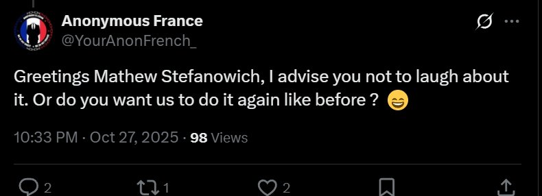 Mecha_Egirl's tweet image. Pretending or even trying to fix/attack the most beloved person in #Malware and the #CyberSecurity #cybertech community is prob the dumbest move in history. @vxunderground Smelly might not do anything or reply, but it&apos;s the fastest way to get a bunch of #Cat loving #Nerds to.