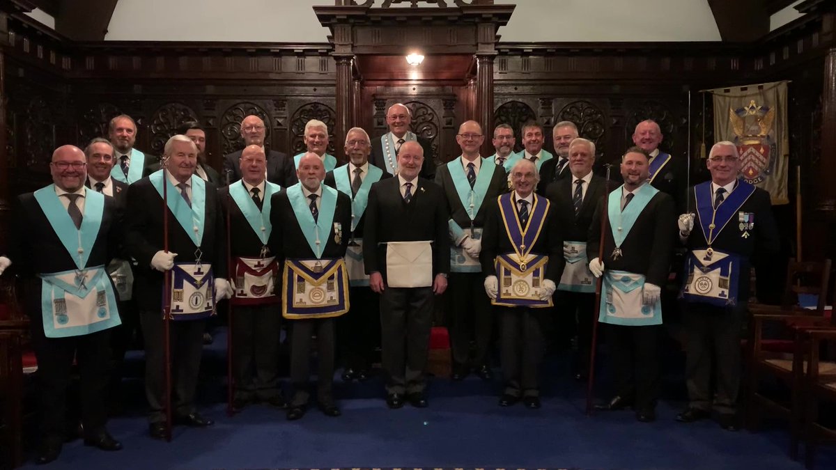 Joint lodges meeting at Poole Masonic Hall.