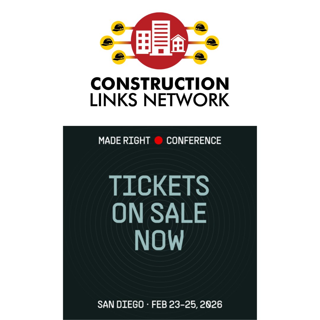 constructca's tweet image. 🚀 Ready to turn bold ideas into real-world impact? Attend the Made Right Conference in San Diego to explore zero-waste, low-risk solutions shaping the #AECO industry! 🏗️🌍🎯 Get your discounted ticket today 👉 t.ly/ybHkE