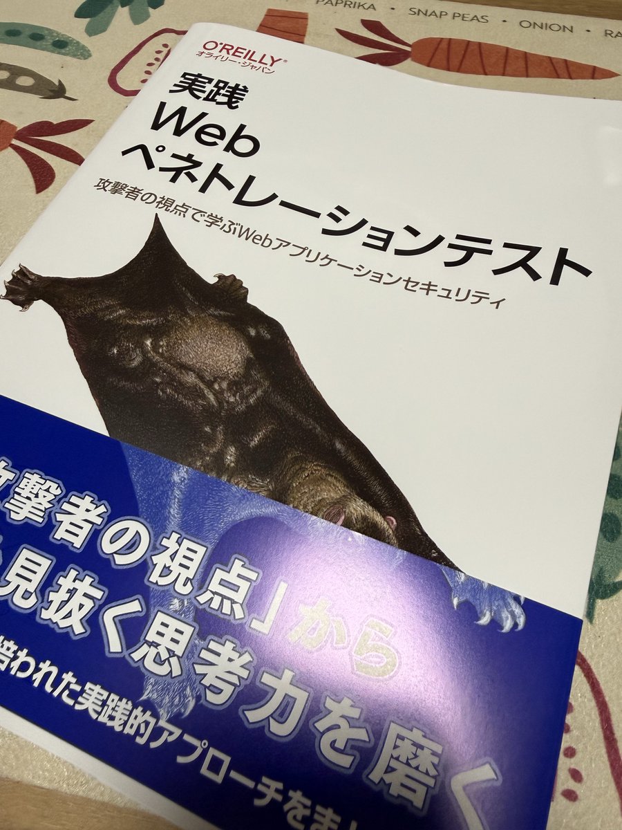 待ちに待った実践Webペネトレーションテスト