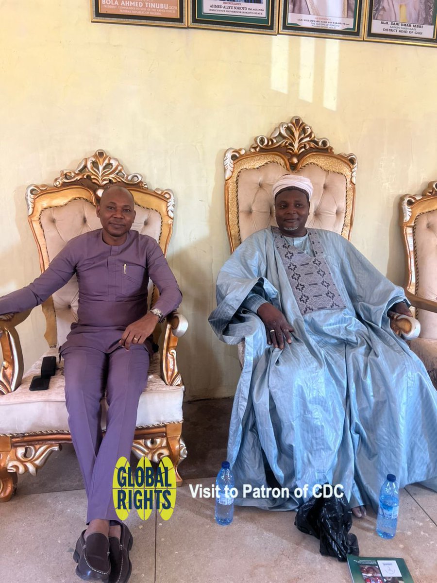 As part of its continued commitment to ensuring the sustainability of its interventions in Sokoto State, Global Rights is deepening partnerships with key stakeholders across government, traditional institutions, and professional bodies.

In a series of high-level engagements held