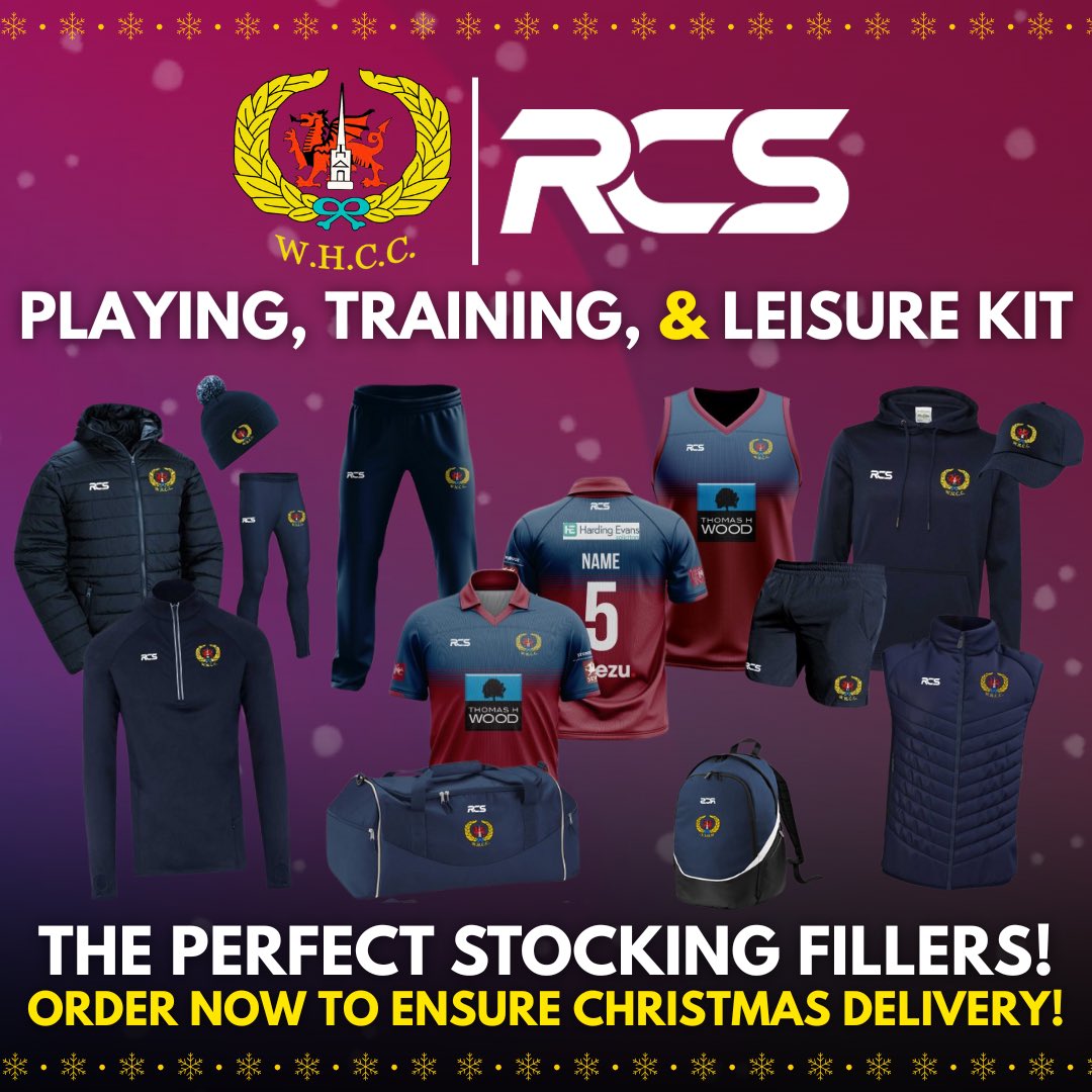 wh_cc's tweet image. Yes, we know it’s not even November yet! 

But there’s no better time to order your WHCC stash ahead of Christmas - the perfect stocking fillers for club members, friends, family &amp;amp; supporters! 🎁🎄 

Order from our @RCSTeamwear shop here!👇
rcs-teamwear.com/whitchurch-hea…

#UpTheHeath