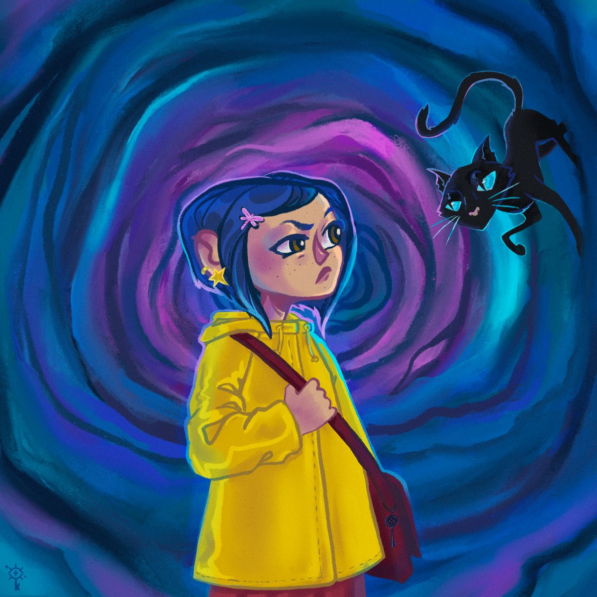 Cualquier excusa es buena para hacer fanart de Coraline, y más en la spooky season 🗝️👁️🪡🧵
#coraline #coralinefanart #coralinemovie #coralinemovie #coralinejones #coralineylapuertasecreta #spookyseason #drawtober