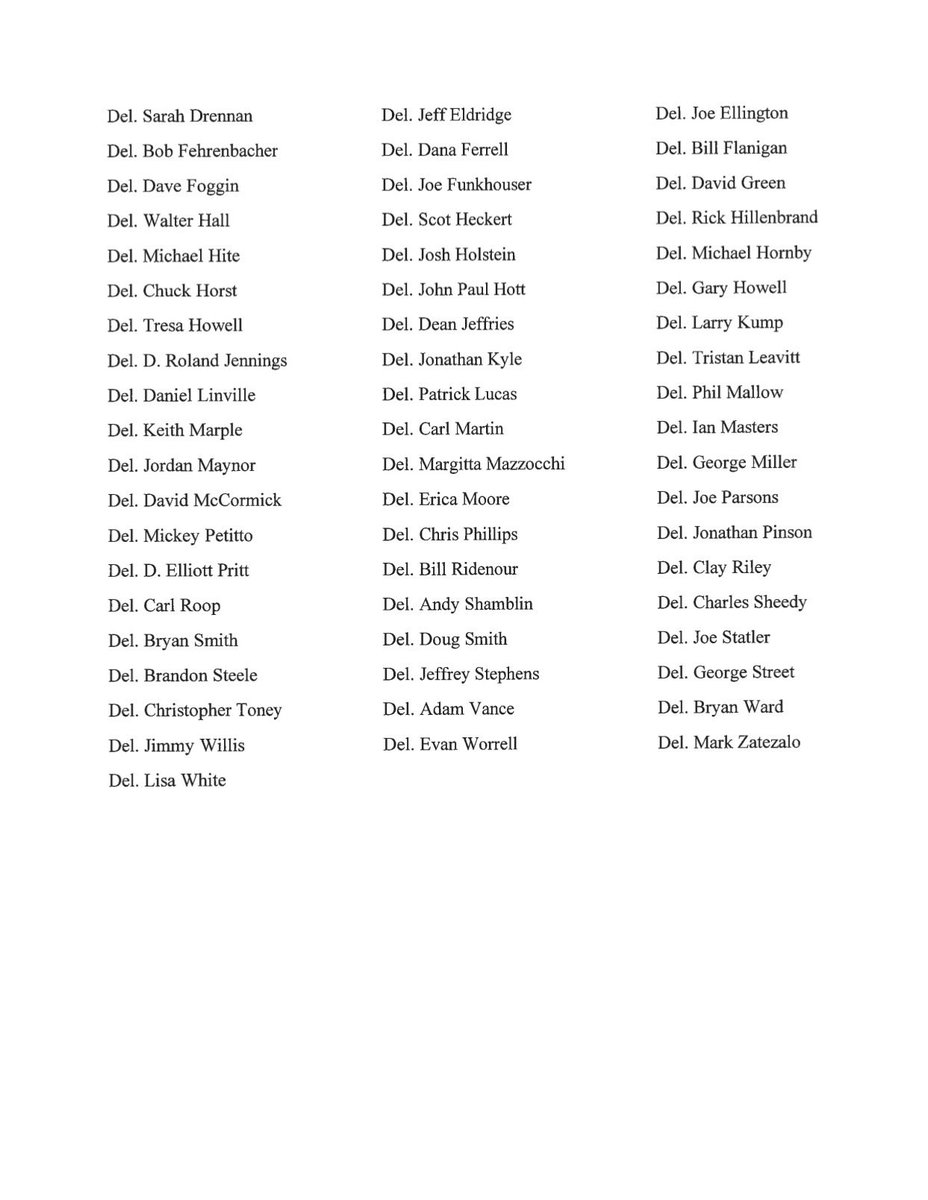 🚨IMPORTANT INFORMATION🚨

While West Virginia House Democrats are trying to score political points by writing a letter blaming President Trump and Republicans for the upcoming loss of SNAP benefits due to the Democrat shutdown, West Virginia House Republicans wrote on September