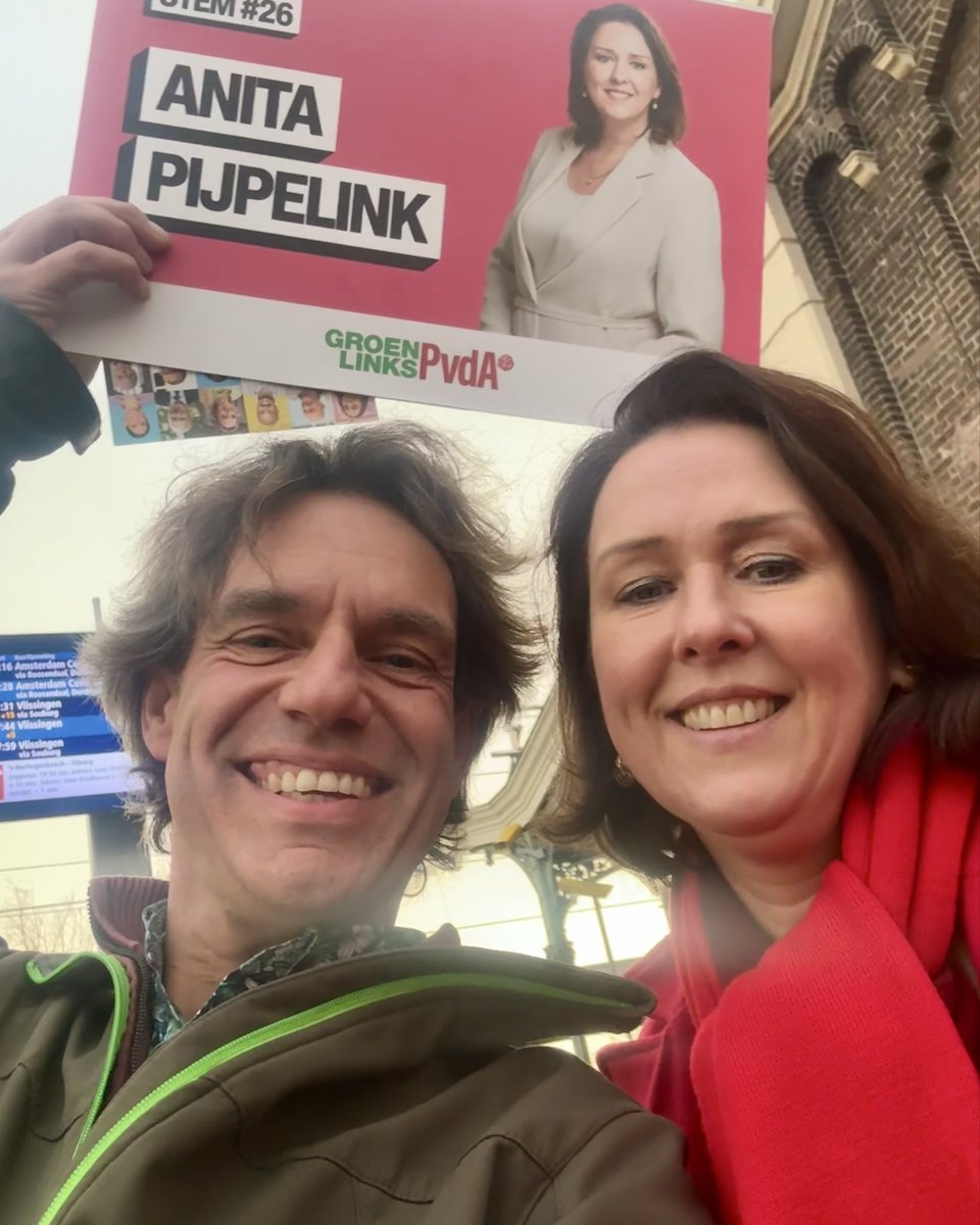 Ik stem altijd op een vrouw. En liefst op een zeeuwse. Uiteraard een met een donkergroen en sociaal hart.

Dus ik stem op Anita Pijpelink, #26
GroenLinks-PvdA ❤️💚