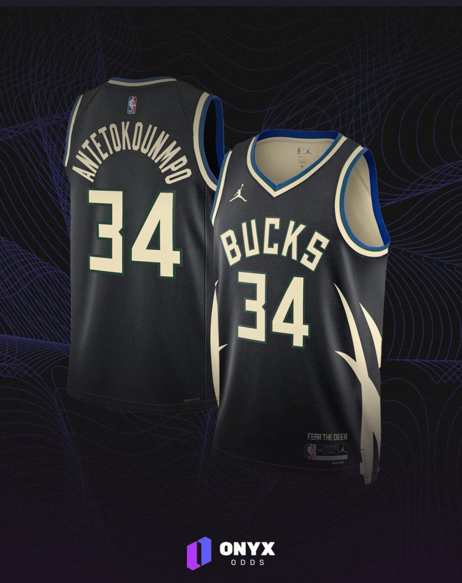 🚨In honor of the NBA season officially back, we are giving away a Giannis Antetokounmpo 25-26 statement jersey - To enter you MUST:

- Like/RT this post
- Follow <a href="/hoodg3nius/">𝘩𝘰𝘰𝘥𝘨𝘦𝘯𝘪𝘶𝘴 🥷🏿</a> and <a href="/OnyxOdds/">Onyx</a> 
- Comment "Done"

Winner will be picked on Saturday during Kings vs. Bucks