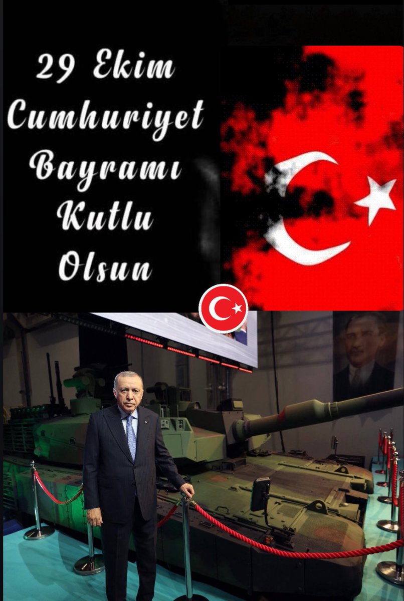 102. YILINDA AYYILDIZ’IN GÖLGESİ ALTINDA; 

CUMHURUN RUHUNUN, INANC, IDEAL VE IRADESININ HAKIMIYETINDE TECELLI EDEN NICE CUMHURIYET BAYRAMLARINA ..

Ülkeye güç veren iradeli lider 
Sn <a href="/RTErdogan/">Recep Tayyip Erdoğan</a> izinde ..

#102Yılında 
#29Ekim
#KutluOlsun
#TürkiyeninYüzyılı
