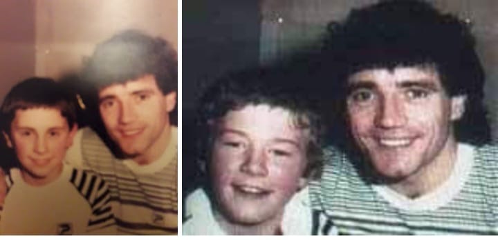 ScottW1110's tweet photo. @alanshearer My Dad George Wilson played football with you in goal at Kevin Keegan’s blue star soccer day in 1982 #MHMShearer https://t.co/o4rvl4Tcc9