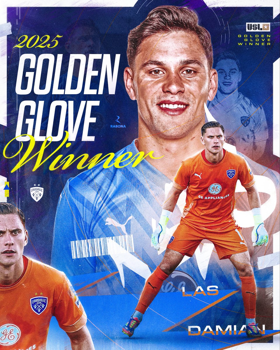 rabonasports's tweet photo. Golden Glove 🧤 Golden Season ✨ 
D A M I A N  L A S
#goldenglovewinner 
#usl 
#bestgoalkeeper https://t.co/Lwi3MbNFml