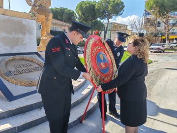 Cumhuriyetin 102. Yılında Atatürk Anıtı’na Çelenk Sunma Töreni