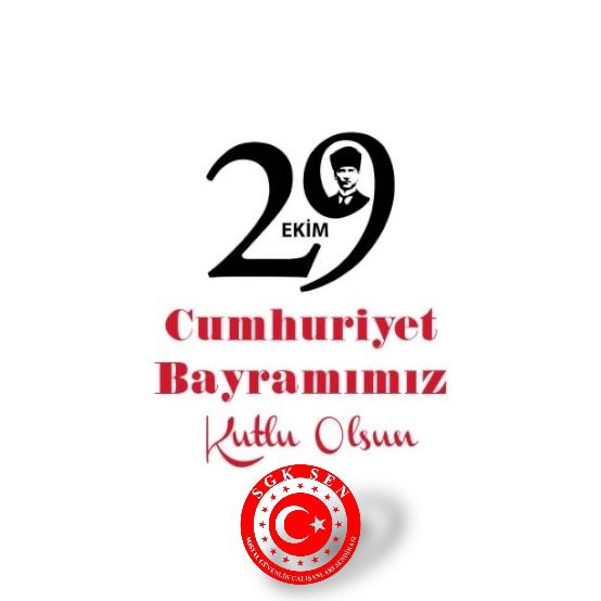 "Benim naçiz vücudum elbet bir gün toprak olacaktır, ancak Türkiye Cumhuriyeti ilelebet payidar kalacaktır."Mustafa Kemal ATATÜRK
29 Ekim Cumhuriyet Bayramımız kutlu olsun!
Bu vesileyle Cumhuriyetimizin kurucusu Gazi Mustafa Kemal Atatürk başta olmak üzere, vatanımız için
