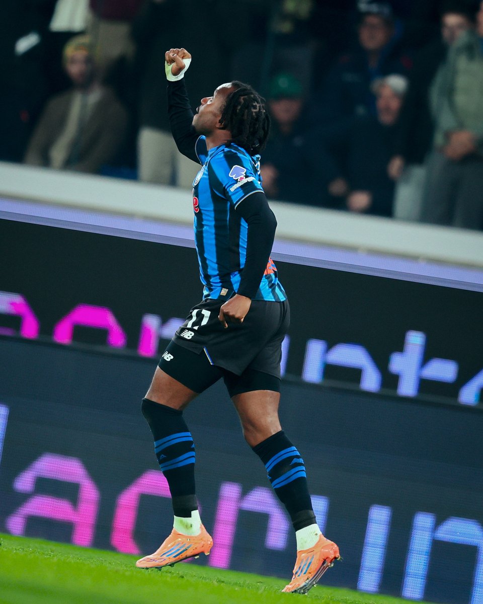 HE'S BACK 🇳🇬

#AtalantaMilan #GoAtalantaGo ⚫🔵