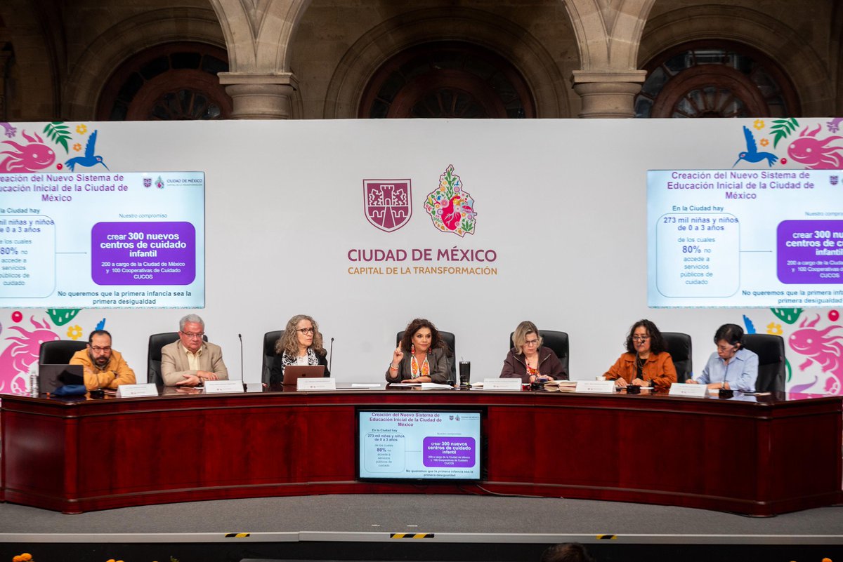En el marco del Día Internacional de los Cuidados, acompañamos a la #JefaDeGobierno, <a href="/ClaraBrugadaM/">Clara Brugada Molina</a>, a la conferencia de prensa "Ciudad que cuida", donde se presentó un panorama y diagnóstico del Sistema Público de Cuidados de la Ciudad de México.

Durante mi intervención,