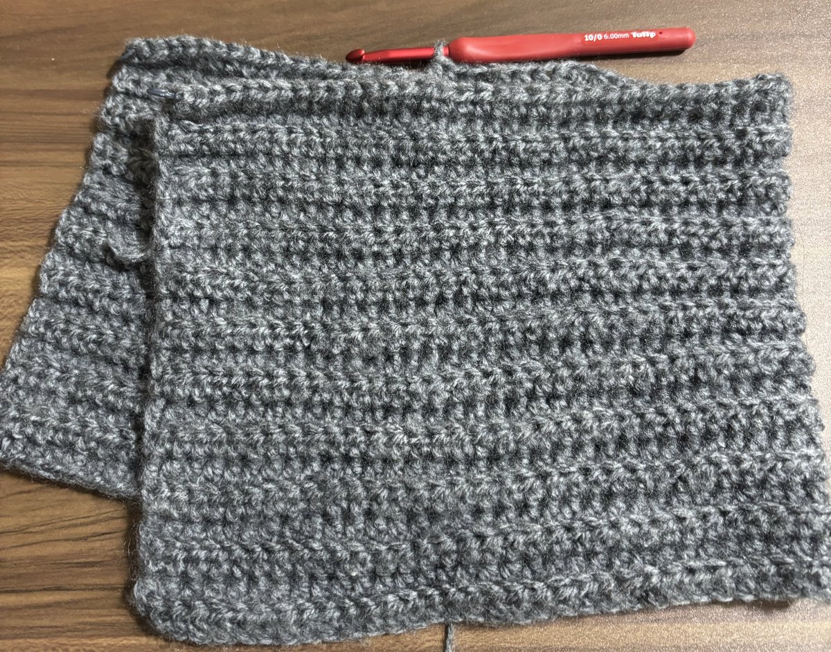 takapipi_3's tweet image. おはようございまっ😌
早朝からネックウォーマ〜編み編み🧶😇
#編み物好きな人と繋がりたい