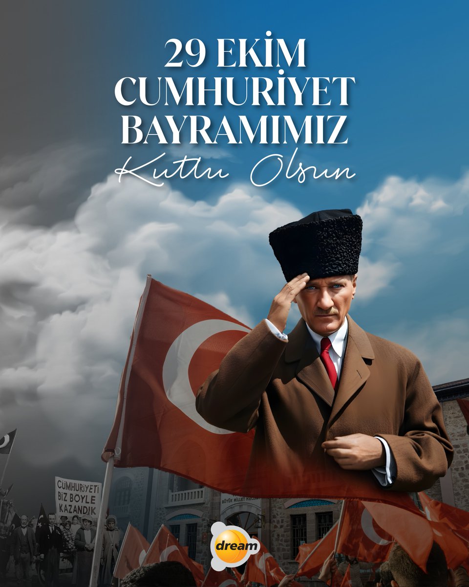 "Cumhuriyeti ve onun gereklerini yüksek sesle anlatınız. Bunu yüreklere yerleştirmek için elverişli olan hiçbir durumu kaçırmayınız."

🇹🇷 Mustafa Kemal Atatürk’ün izinde, aydınlık bir yarına! 

#29Ekim Cumhuriyet Bayramımız Kutlu Olsun! 🇹🇷