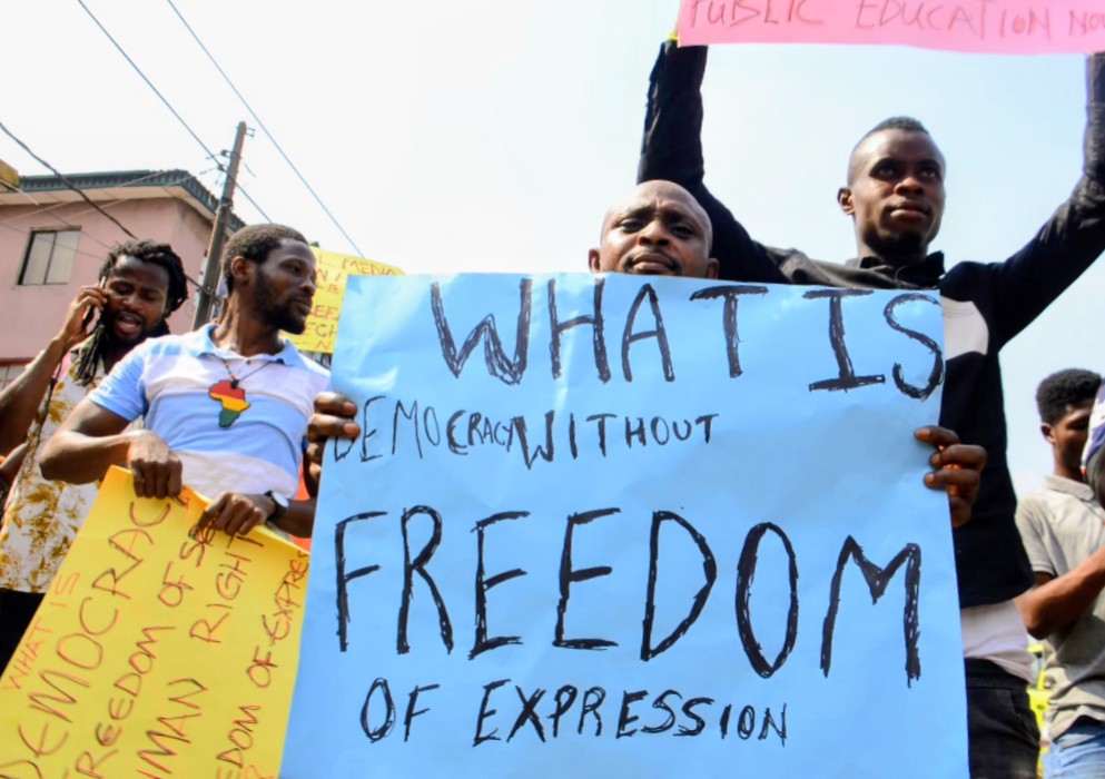 Someone tell minister atanga nji to live the people to exercise their rights! 
His speeches increasea violence and fuel on the élections conflict. 
<a href="/PR_Paul_BIYA/">President Paul BIYA</a>