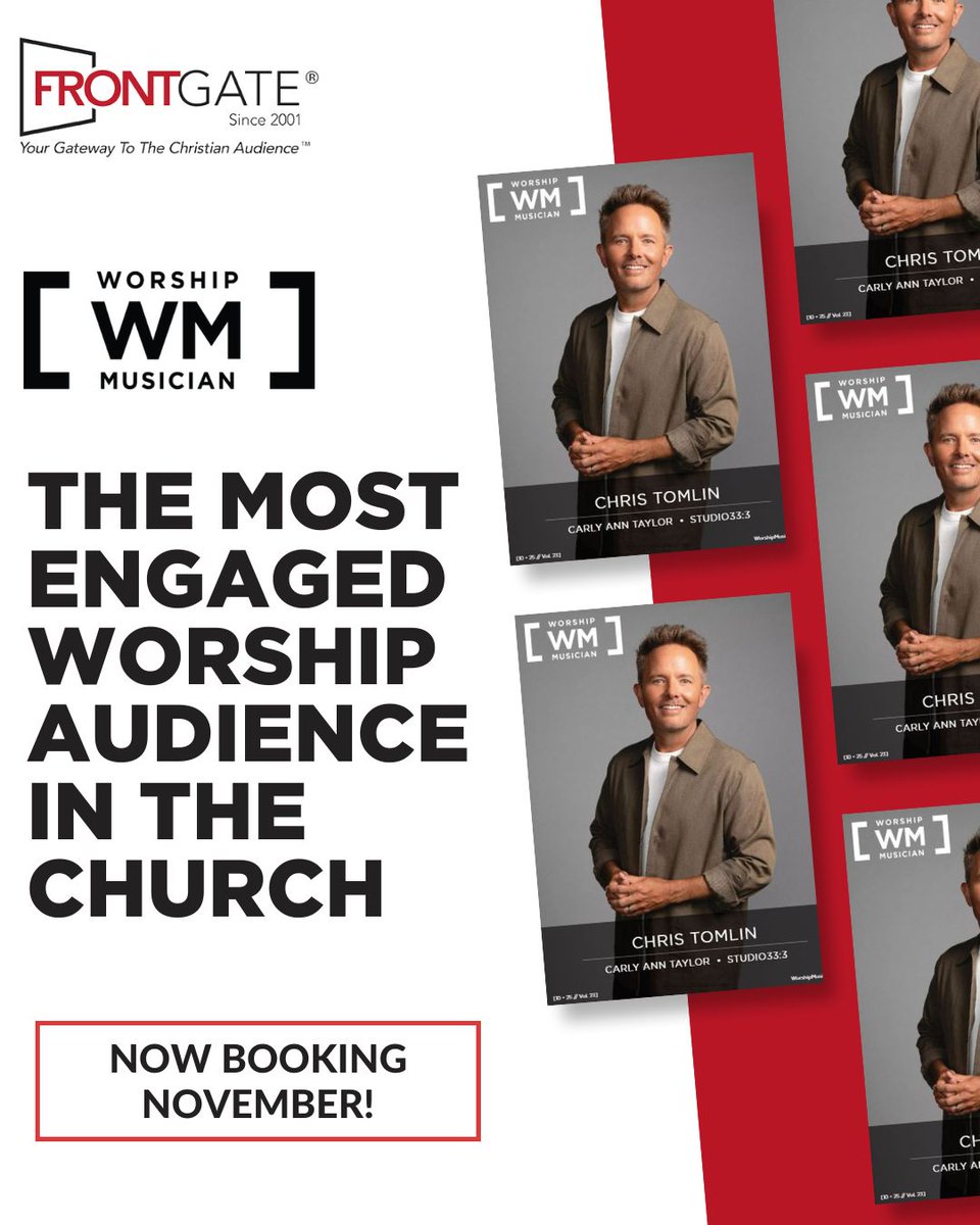 🎶 The latest issue of Worship Musician is LIVE!
It’s the #1 resource for worship leaders, teams, and creatives serving the Church. 🙌

📰 From gear reviews to artist spotlights and ministry tips, this issue equips and inspires those leading worship week after week.

🚨 Want your