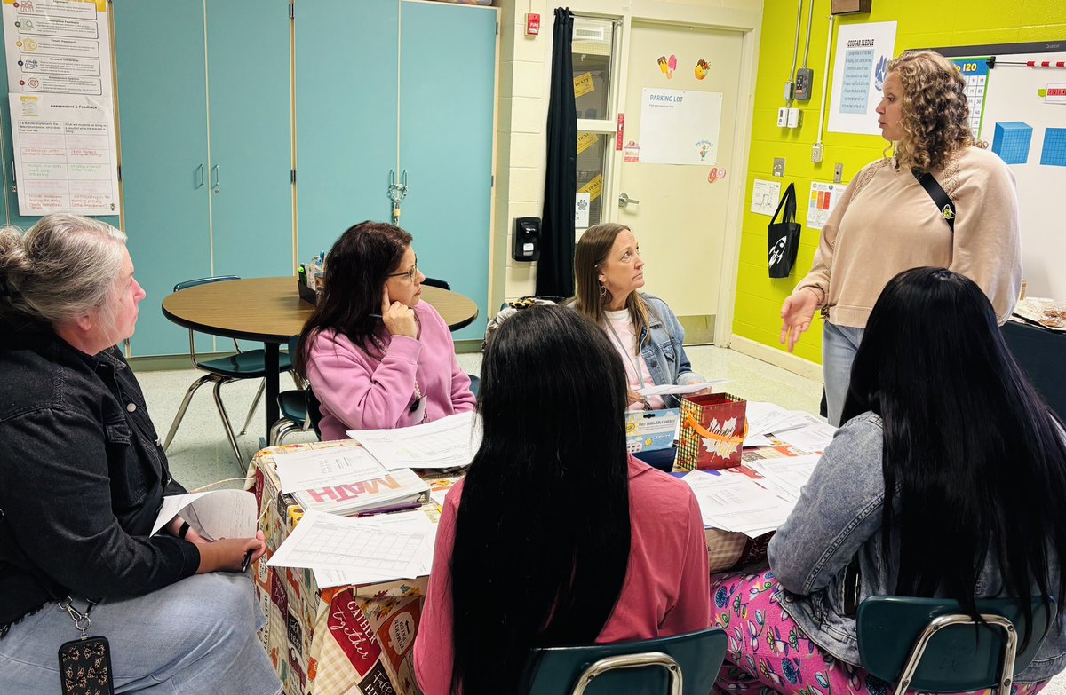 What’s better than 4️⃣ days of <a href="/ogap_math/">OGAP Math</a> Additive Training? 2️⃣ days of follow-up, job-embedded coaching! 

Teachers in <a href="/HSVk12/">Huntsville City Schools</a> are sorting student work to determine proficiency and timely intervention groups and strategies.
