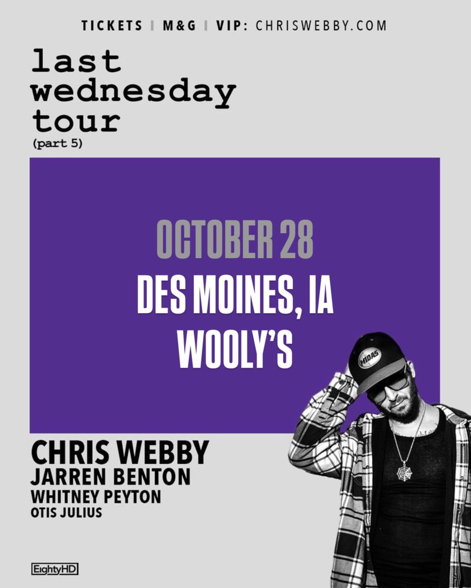 EightyHDMusic's tweet photo. Weekday at Woolyβs.
π€: @ChrisWebby | @JarrenBenton | @WhitneyPeyton | @otisjuliusmusic
π
: TONIGHT
β°: 7:30PM
π: @Woolysdm
ποΈ: https://t.co/lzF6NQKRQm
#LastWednesdayTour https://t.co/JqlQq3h3F3