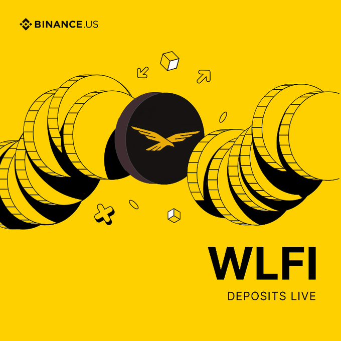 cryptodotnews's tweet photo. $WLFI deposits are live on @BinanceUS.

Trading for $WLFI/USDT will begin on October 29 at 7am EDT. https://t.co/zEMhgYFfy9