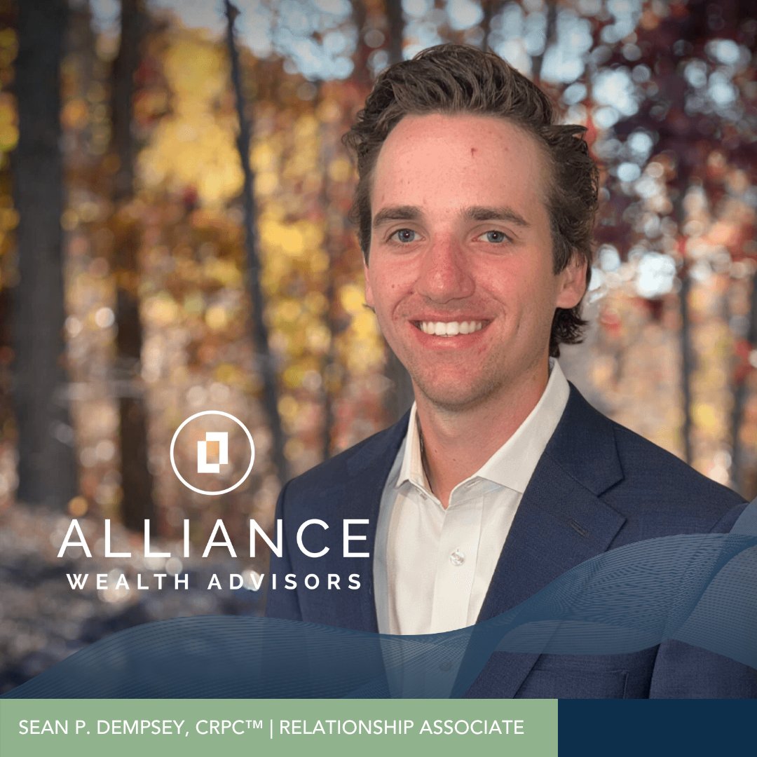 🎉 We’re excited to officially welcome Sean P. Dempsey, CRPC™ to Alliance! Sean joined our firm in March of 2025 and brings both fresh energy and experience to our team. Please join us in welcoming Sean to the Alliance team!