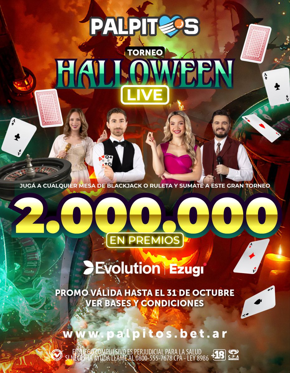 ¿Ya disfrutaste de #HalloweenLive? 🎃🧙‍♀️