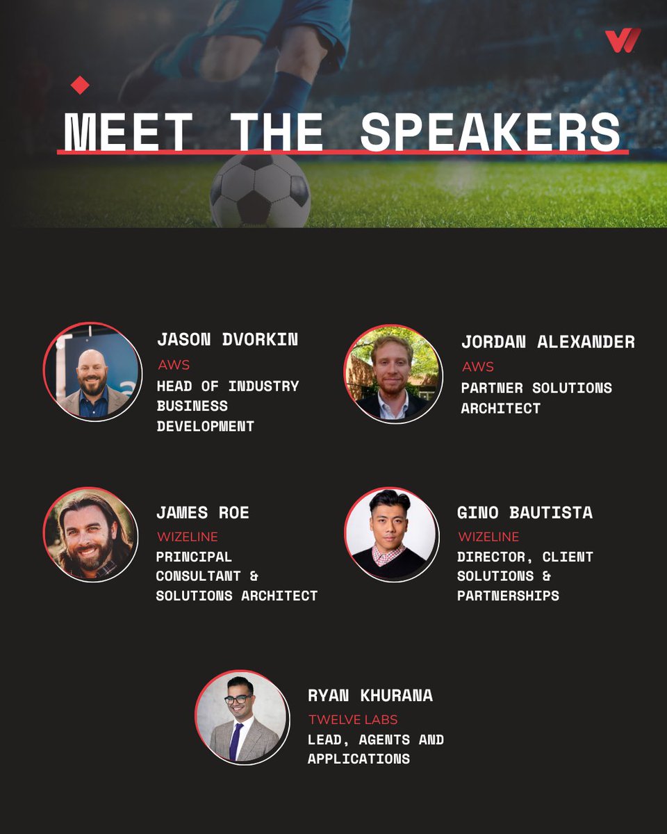 wizelineglobal's tweet image. The future of Live Sports is autonomous. 🚀 Learn how broadcast leaders are using Agentic #AI to achieve instant content velocity (short-form clips!) &amp;amp; build sustainable, scalable revenue models.
Discover the strategic advantage of &quot;Build With.&quot;
Register: techresearchonline.com/wizeline/drivi…