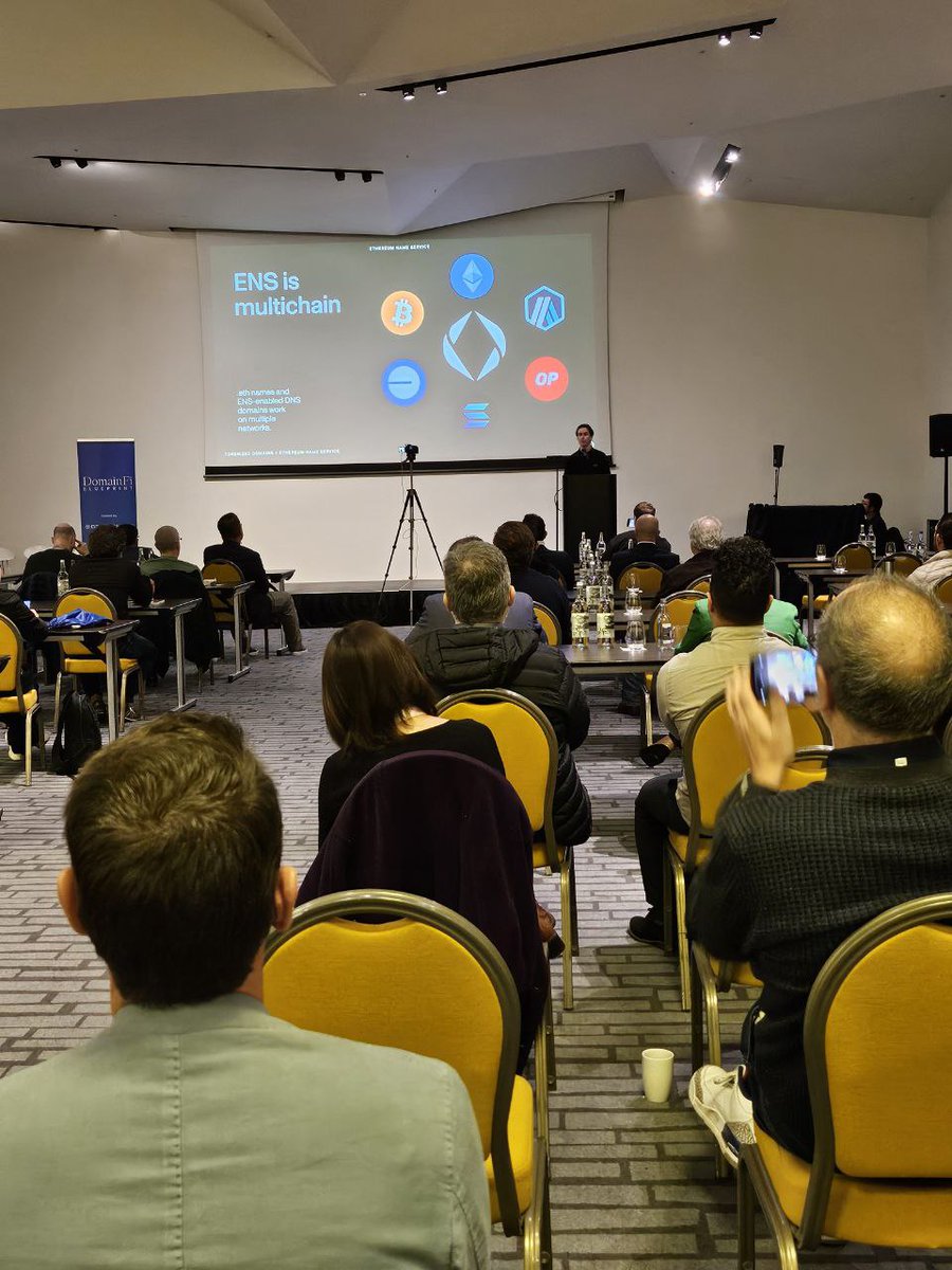 ENS × DNS = The Next Chapter of the Internet 🌐

At the DomainFi Blueprint Workshop in Dublin, registrars and industry leaders got a front-row seat to how DNS and ENS are coming together, unlocking new ways to bring their domains onchain.