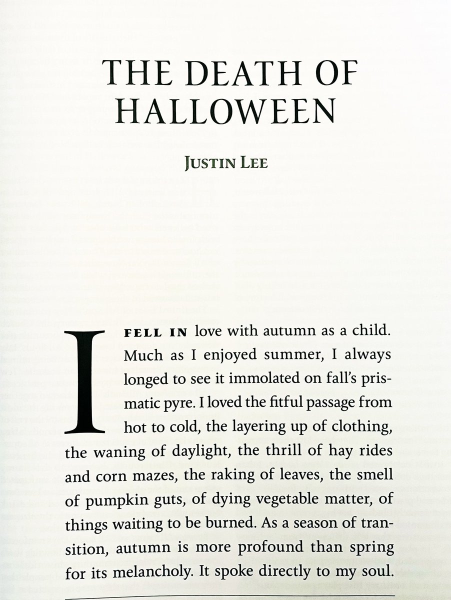 I’m delighted to share my first feature essay in <a href="/firstthingsmag/">First Things</a>, a deep dive into the history of Halloween as a signal case of the decadence of western institutions.