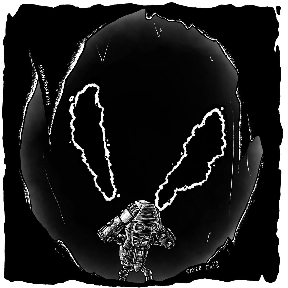 Graphic_GoleM's tweet photo. "Shadows are everything."
"And where they are, so am I."~
Day 28: Cave
#Inktober #Inktober2025 #Bionicle #Bonktober #Bonktober2025 #Lego #Makuta #Takua #cave #darkness #shadow https://t.co/3F5p8kuSSs