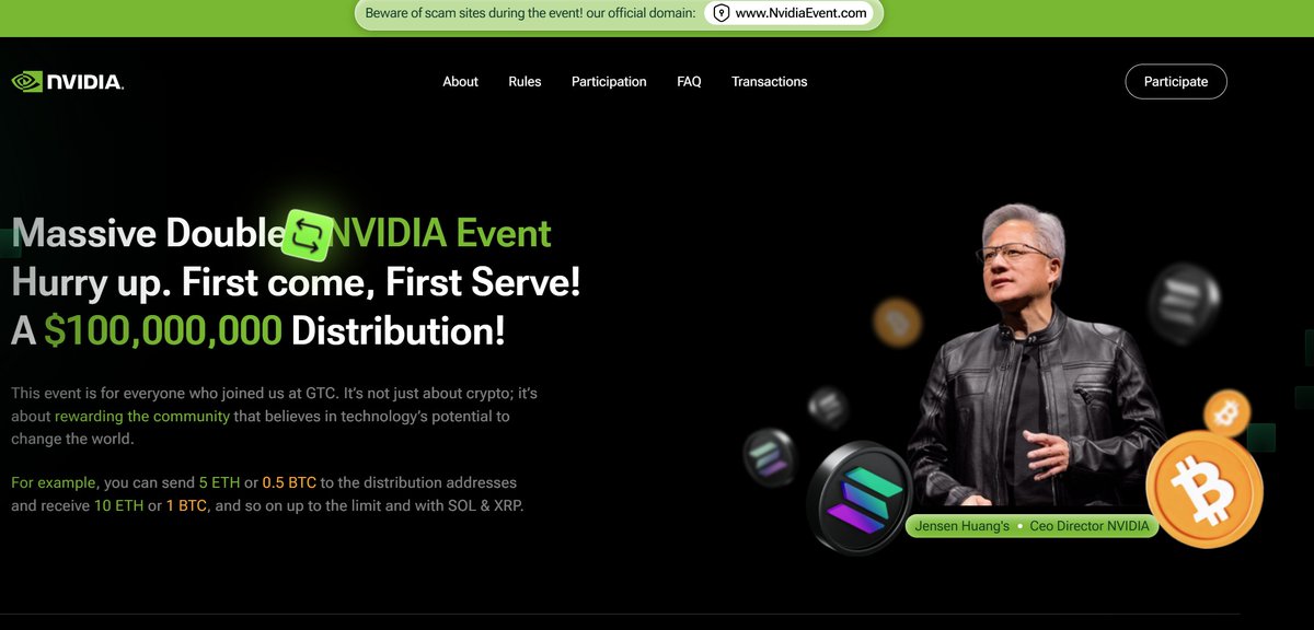 MartinShkreli's tweet image. lmao $NVDA QR links to nvidiaevent dot com, another fabricated site