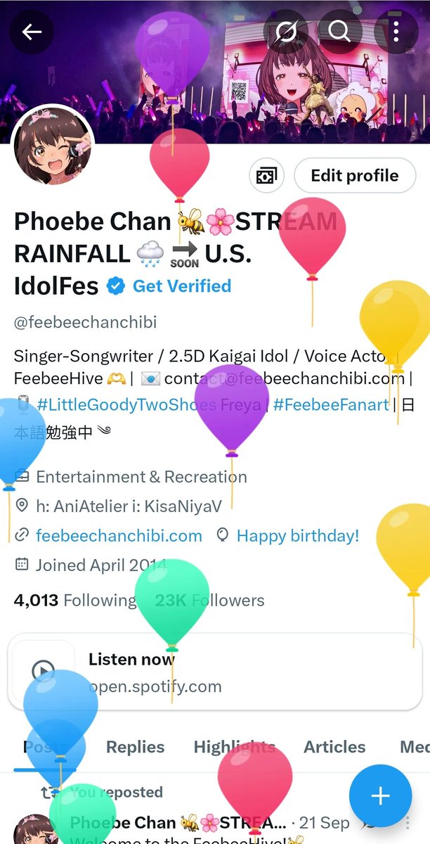 Phoebe Chan 🐝🌸 Densetsu.EXE tweet media