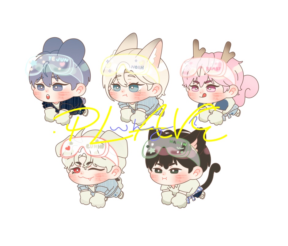 💙💜💗❤️🖤

#PLAVE
#플레이브