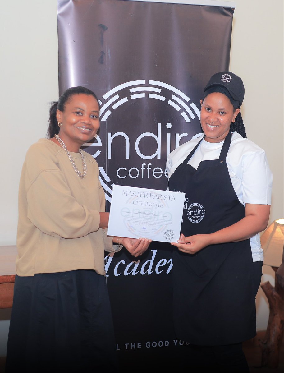 EndiroCoffee's tweet photo. We are so happy for the 6th cohort that just completed their barista training from Endiro Academy.

Apply for Nov intake here https://t.co/vizkcQjbBG https://t.co/uXEBi5RP9o