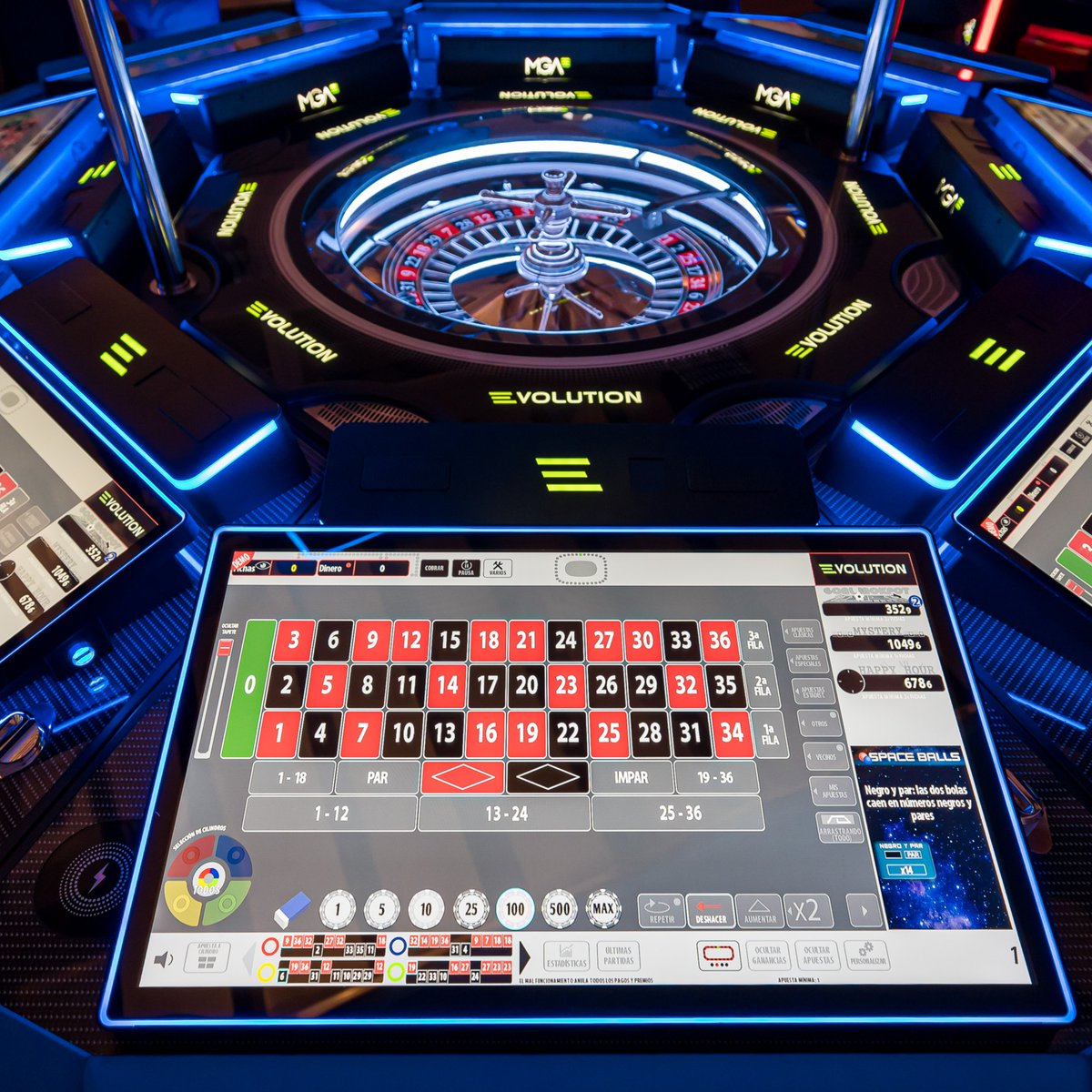 🔧 Evolution: rendimiento y mantenimiento optimizados
 ✔️ 4 ruletas virtuales
 ✔️ Iluminación LED
 ✔️ Carga móvil
 ✔️Conectividad SAS
 ✔️ +30% en recaudación
#RuletaEvolution #MGAIndustrial #GamingPerformance
+info: mgagaming.com/products/mga-e…