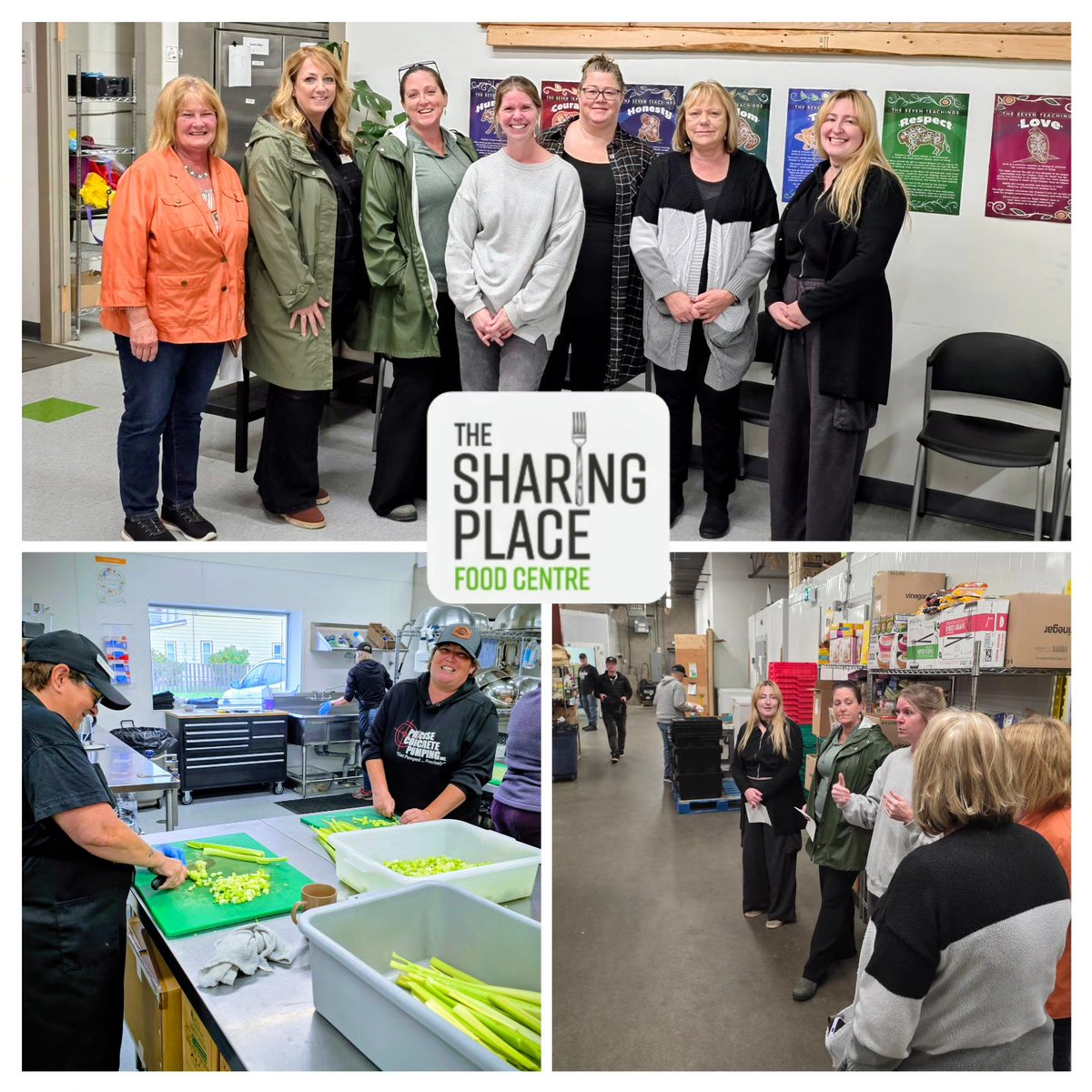 NorthSimcoeVS's tweet image. Our Crisis Responders &amp;amp; staff were thrilled to tour @sharingplaceorillia! Thanks to Natasha for guiding us &amp;amp; sharing how you support food security and collaborate with partners like NSVS to help our clients. 🙏 #communitypartners #nsvs #crisisresponse