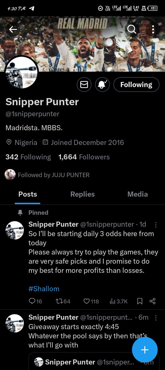 Fater_1999's tweet photo. @1snipperpunter 7011627423
Opay 

Boss abg see me https://t.co/pOAGRdBYM3