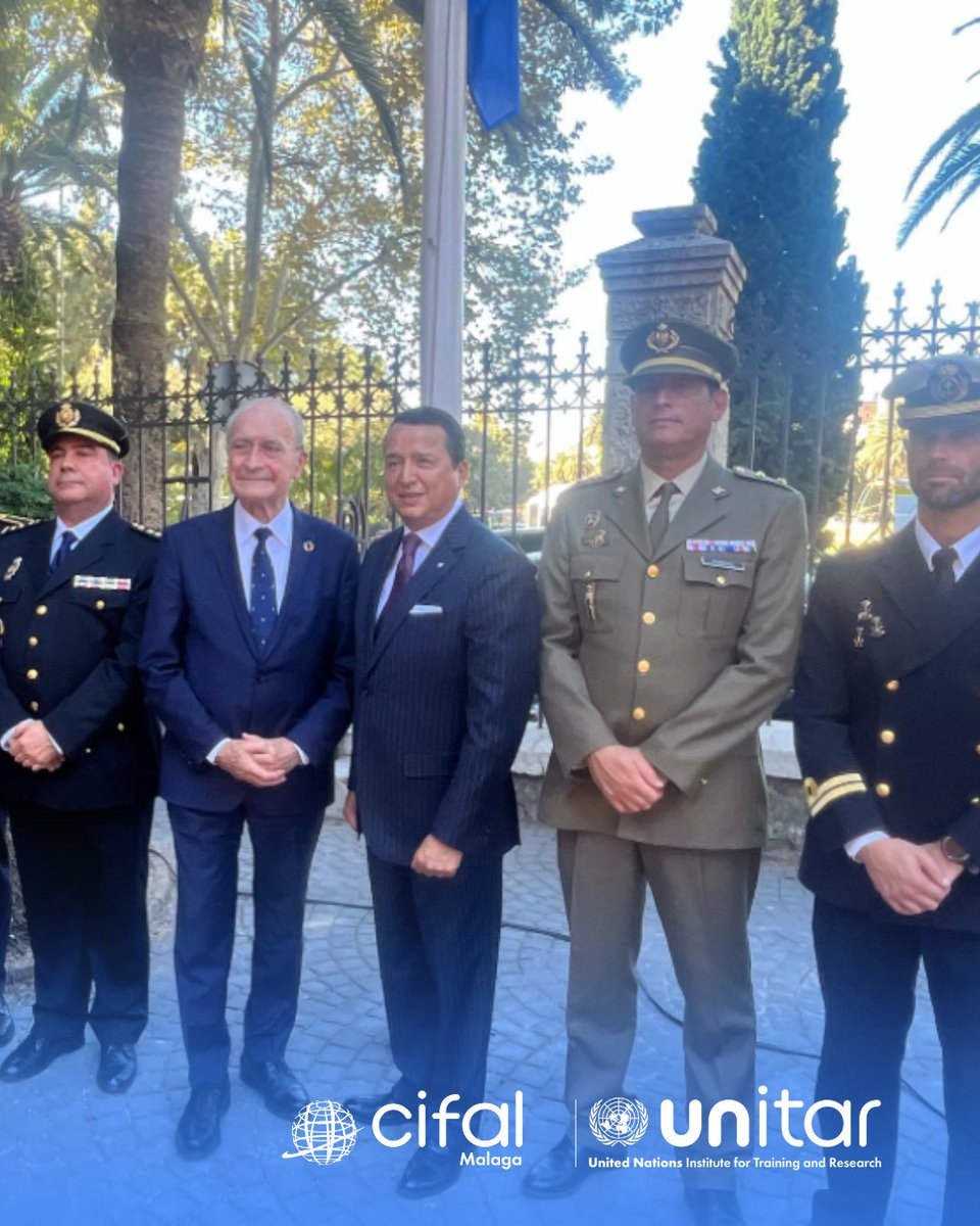 <a href="/CifalMalaga/">CIFALMalaga</a> celebrated #UNDay with a commemorative event attended by notable guests, including Mr Alex Mejía, Head of the #CGN, and the Mayor of Málaga, Francisco de la Torre.

🤝The event brought together various local authorities, members of the Consular Corps, and students.